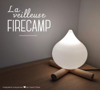 Firecamp design nightlight 3D model