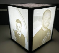 Lithopane Lamp 3D model