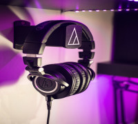Audio-Technica headphone holder 3D model