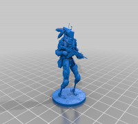 Titanfall 2 Phase Pilot 32mm 3D model