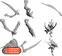 Space Bugs - Boss Library for Udo's Customizer 3D model