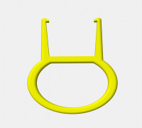 Keyboard Keycap Puller 3D model