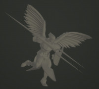 Angel Michael 3D model