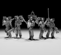 Truescale Attack Soldiers 3D model