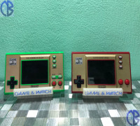 Game & Watch Stand 3D model
