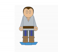 Flatminis Continued - Fezzik 3D model