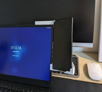 Phone Mount for Laptop 3D model