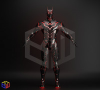 Batman Beyond Concept Suit 3D model