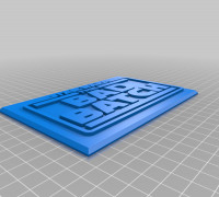 Bad Batch Title Card 3D model