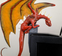 Dragon-Alpha mount extended 3D model
