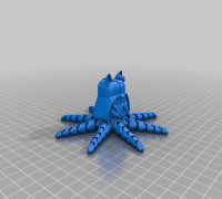 Darth HelloKitopus AKA Hello Kitty Darth Vader Octopus 3D model
