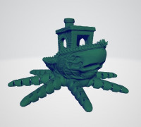 Octo-Ghostship_Benchy 3D model