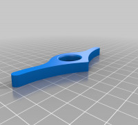 One hand Bookholder 3D model