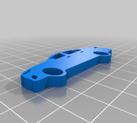 Ford Falcon FGX Keyring 3D model