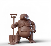Redwall - Foremole 3D model