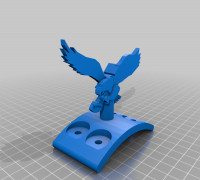 Eagles Visor Ornament 3D model