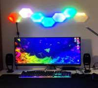 Nano-leaf-light 3D model