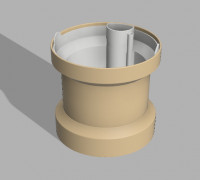self-watering pot 3D model