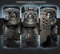 Voidwalker Exosuits Truescale 3D model
