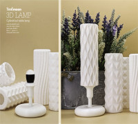 Cylindrical table lamp 3D model