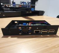 Raspberry Pi Drawer for Creality Ender 3 V2 3D model