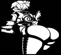 OW Tracer stencil 5 3D model
