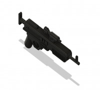 A280 Blaster (lego) 3D model