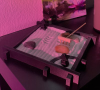 Zen garden  3D model