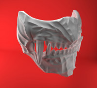 Samurai Mask No.1 3D model