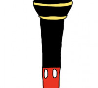 mickey mouse microphone 3D model