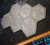 Armello Drink Coasters 3D model