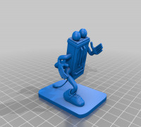 The Running Refrigerator 3D model