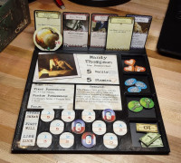 Arkham Horror 2nd Edition Player Dashboard 3D model