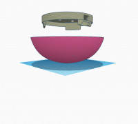 Raspberry Pi Ceiling Mount 3D model