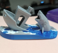 Benchy VS Shark 3D model