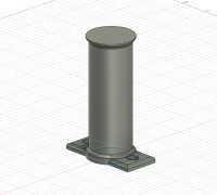 Simple spool holder 3D model