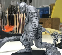 Disorganized Titan 3D model