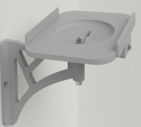2 Axis Adjustable Studio Monitor Speaker Mount 3D model