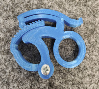 Cable Clamp (best one) 3D model