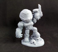Chibi Doomguy 3D model