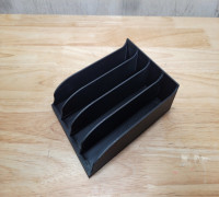 Hard Drive Holder 4-Disk 3D model