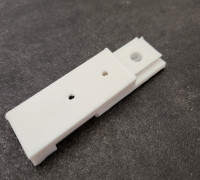 Strong Small Sliding Wall Mounting - bracket / Mount / Hanger 3D model