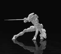 Zer0 - Borderlands 3 3D model