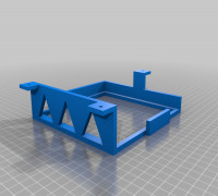 PS4 VR Under Table Holder 3D model