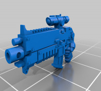 Auto bolter with hand 3D model