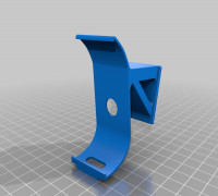 (Adhesive Compatible) PS5 DualSense Controller Invisible Wall Mount 3D model