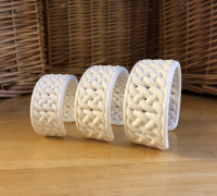Celtic Knot Bracelets 3D model