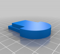 Wall Mounted Hand Shower Holder Base 3D model