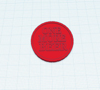 One more beer coin 3D model