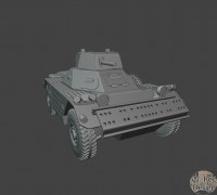 DAIMLER FERRET 3D model